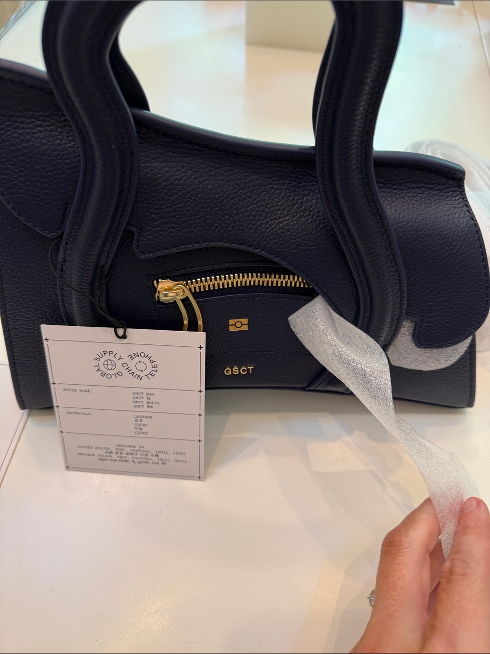 GSCT bag navy $650 retail unreleased color